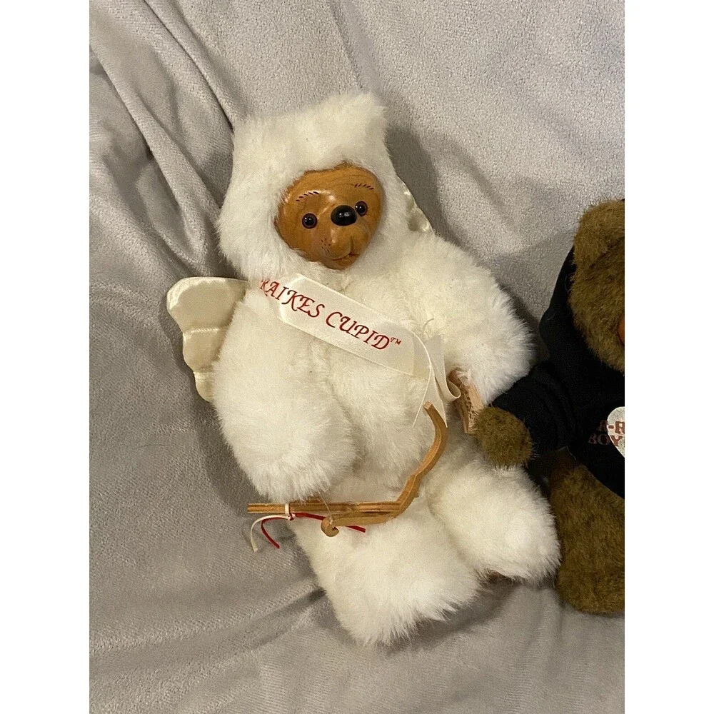 Raikes Cupid Bear & Purrfect  Boyfriend Teddy Bear By Robert Raikes